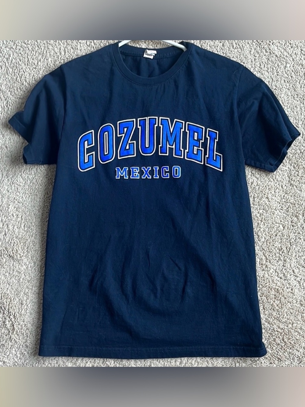 Comfort Colors Navy Blue "Cozumel Mexico" Short Sleeve Tee